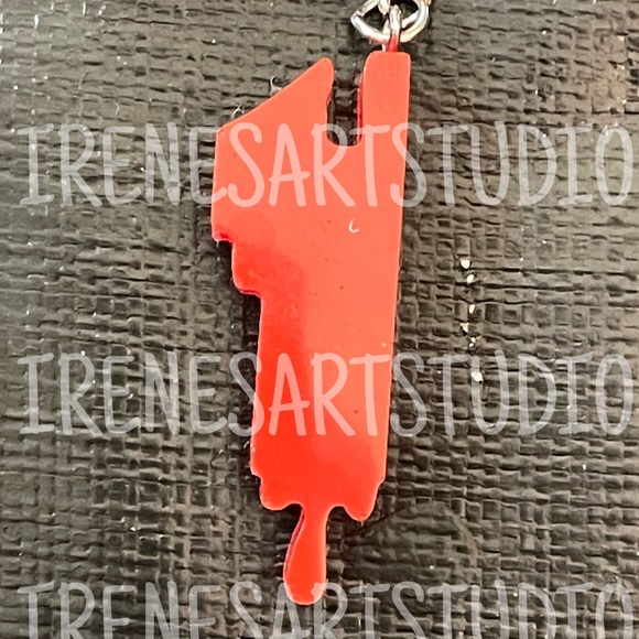 HORROR NUMBER 1 KEYCHAIN - Picture 1 of 1